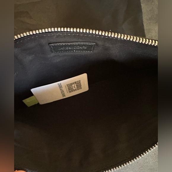 ZADIG & VOLTAIRE zipped wristlet. NWT & wrappings.Not mini.BLK LTR. Measure ⬇️ - Picture 6 of 8